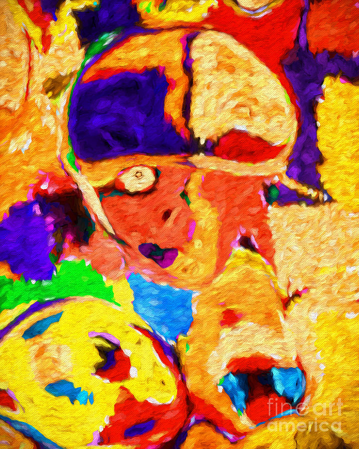 A Face In The Crowd Digital Art by Andee Design - Fine Art America