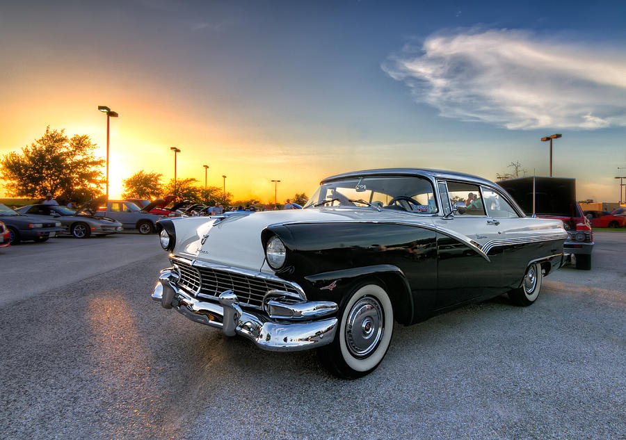 A Fairlane Sunset Photograph by Tim Stanley