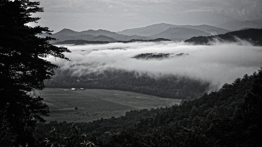 A Farm in the Smokies Photograph by George Taylor
