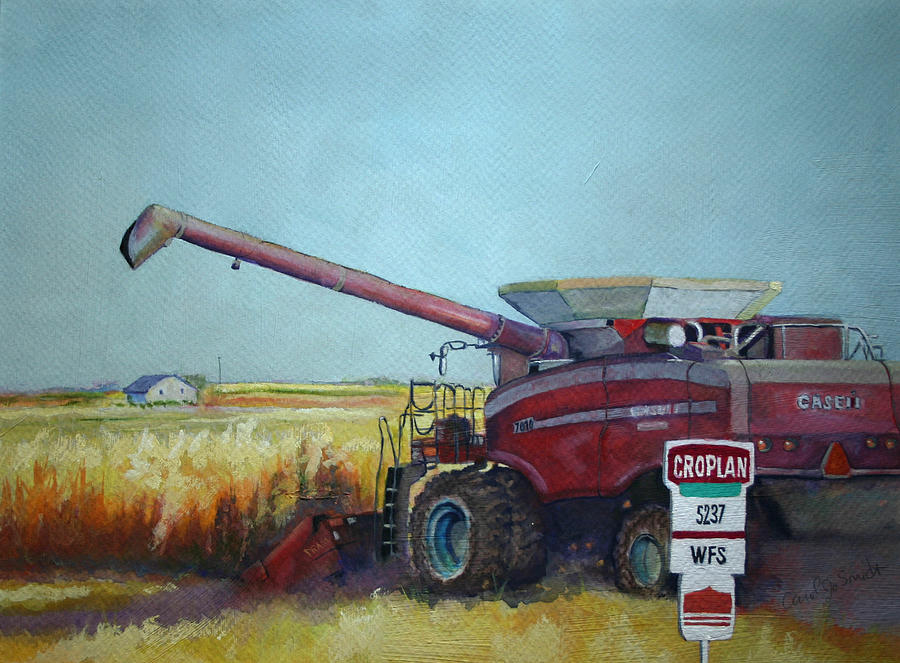 A Farmers Life Painting by Carol Jo Smidt