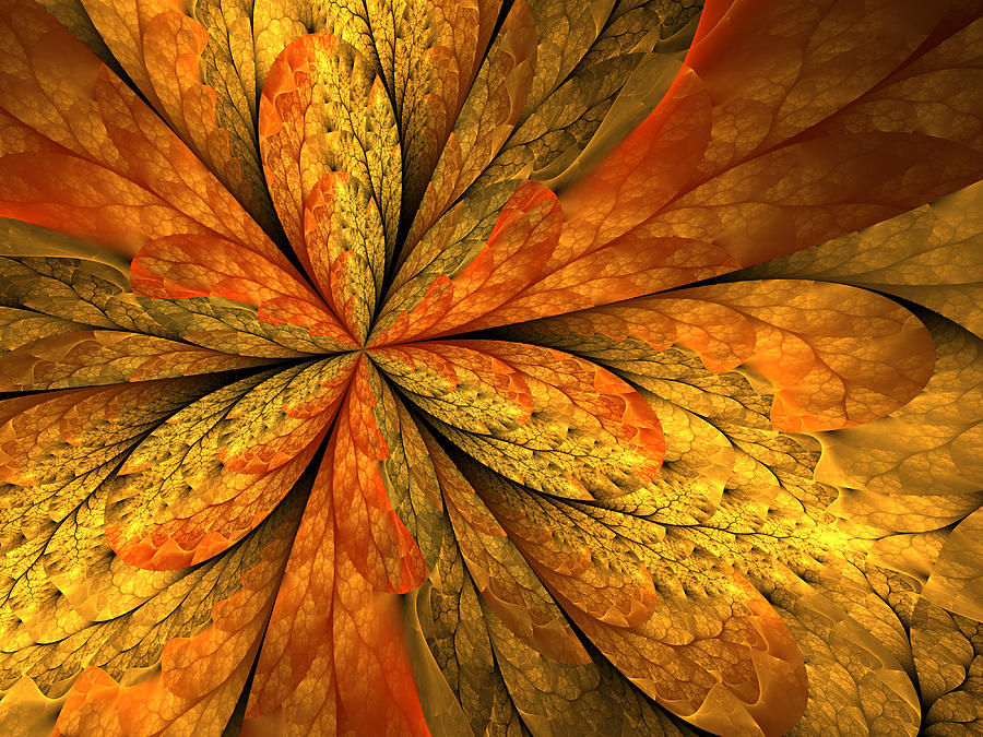 A Feeling of Autumn Digital Art by Gabiw Art