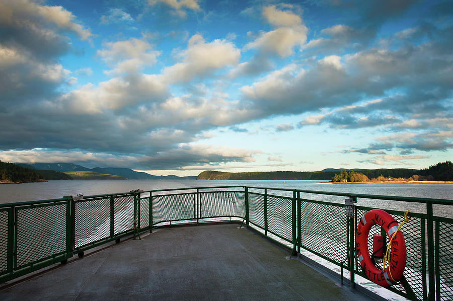 A Ferry Ride Through The San Juan Photograph by Edmund Lowe Photography
