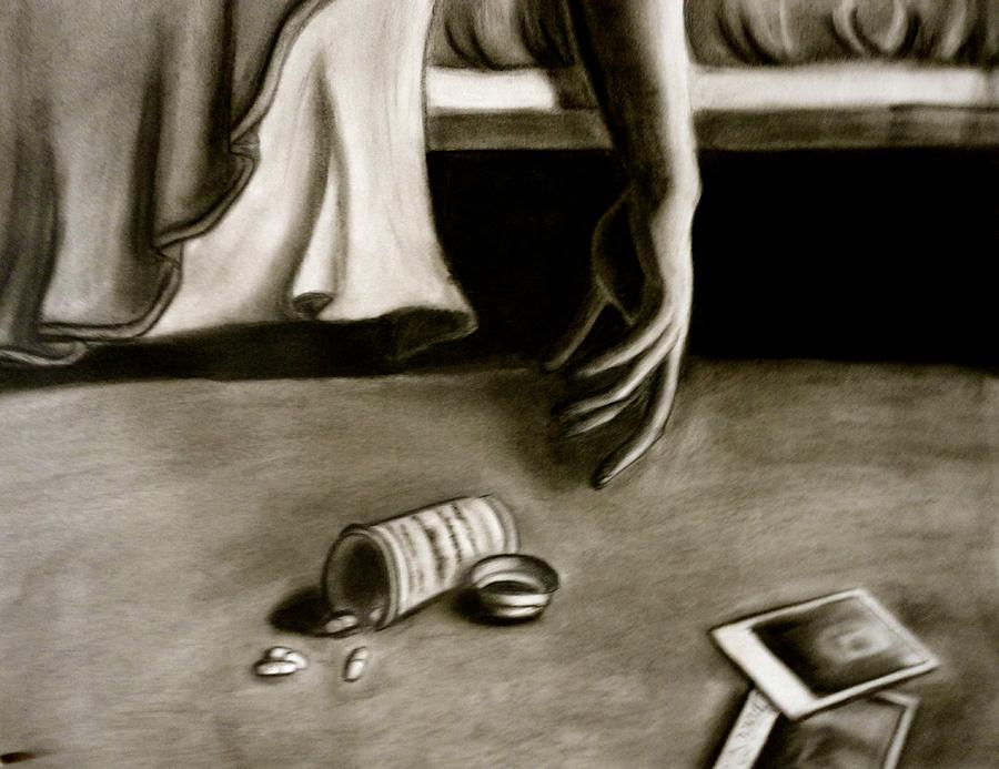 A Few To Numb The Pain Drawing by Traci Duffield Fine Art America