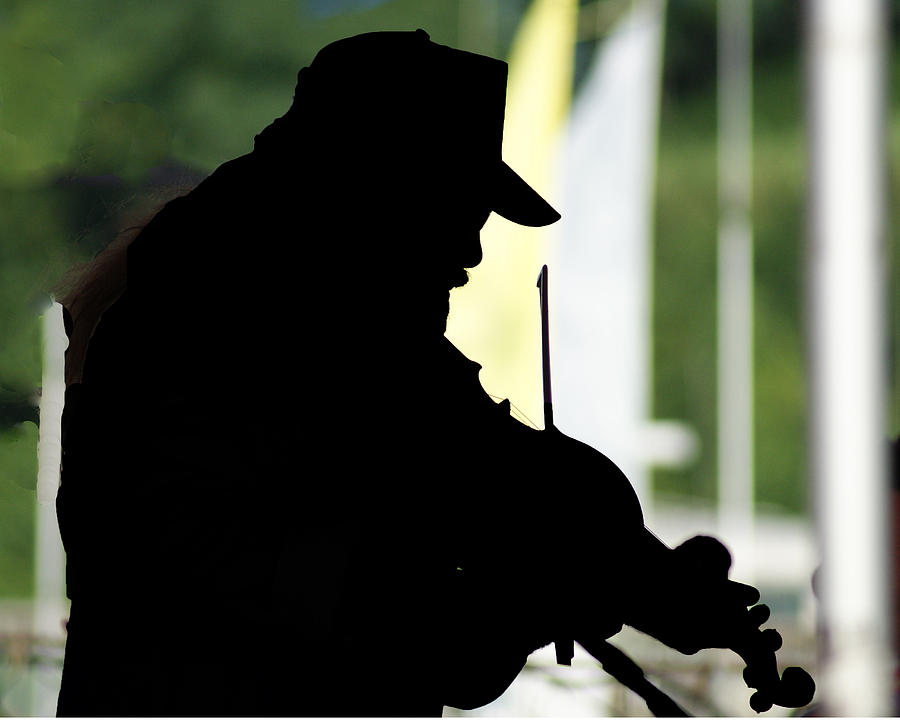 A Fiddlers Silhouette Photograph by Margie Avellino