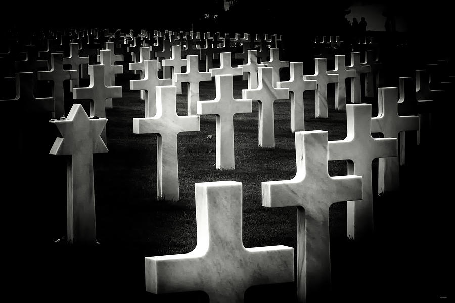 A field of Heroes Normandy France Photograph by Tom Prendergast