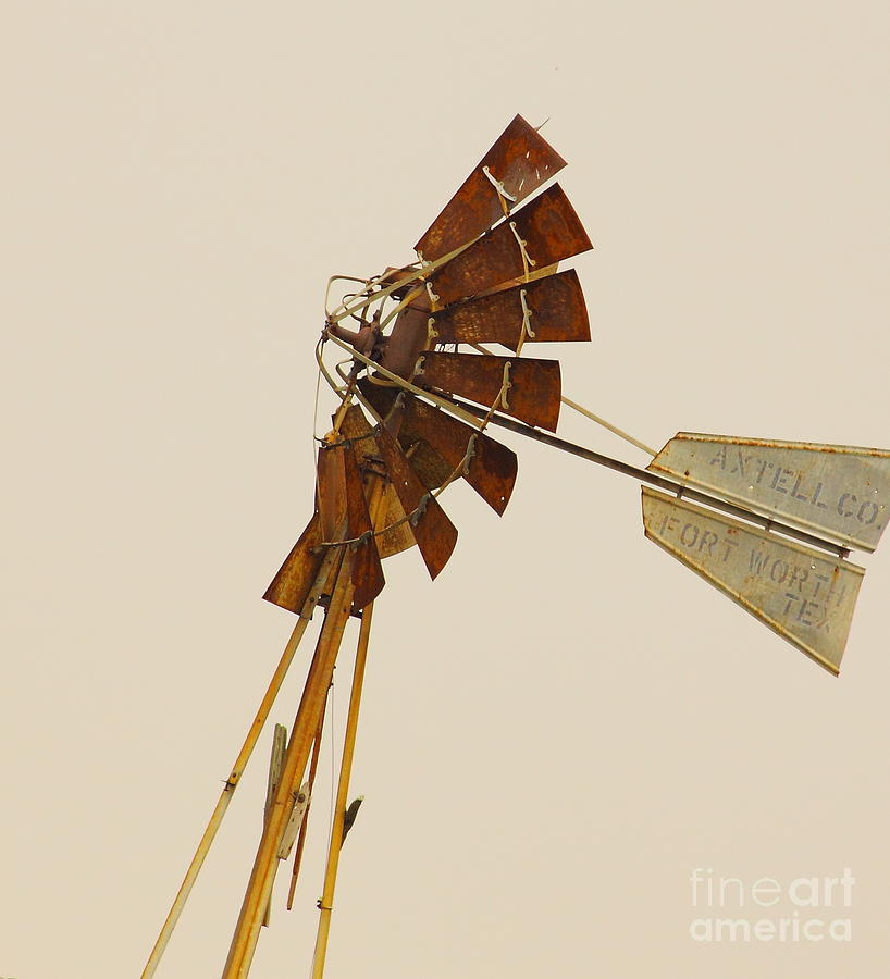A Fierce Prairie Wind Photograph by Robert Frederick