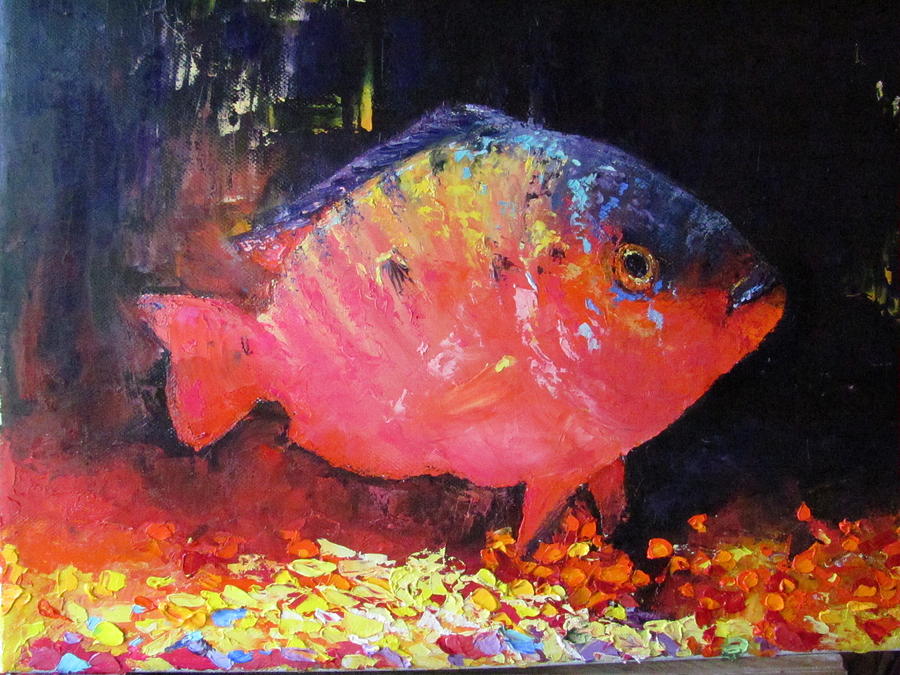 A Fish Called Jack Painting by Sheila Gunter - Fine Art America