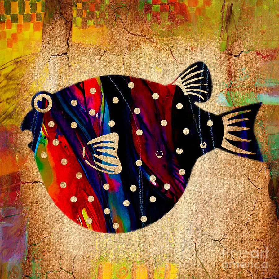 A Fish Tale Mixed Media by Marvin Blaine