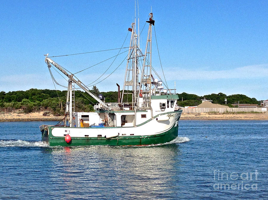 Boat Photograph - A Fishing Vessel by Christy Gendalia
