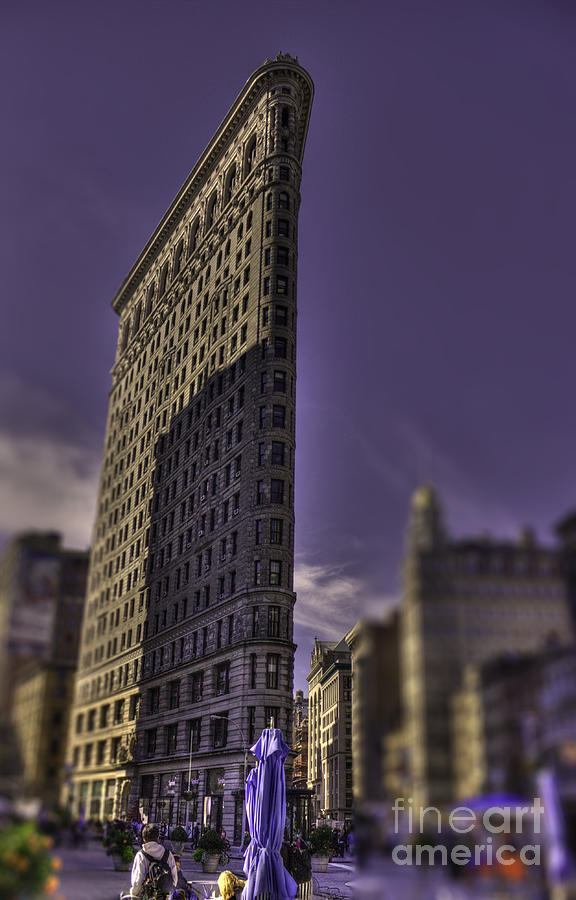 New York City Photograph - A Flatiron in NYC by David Bearden