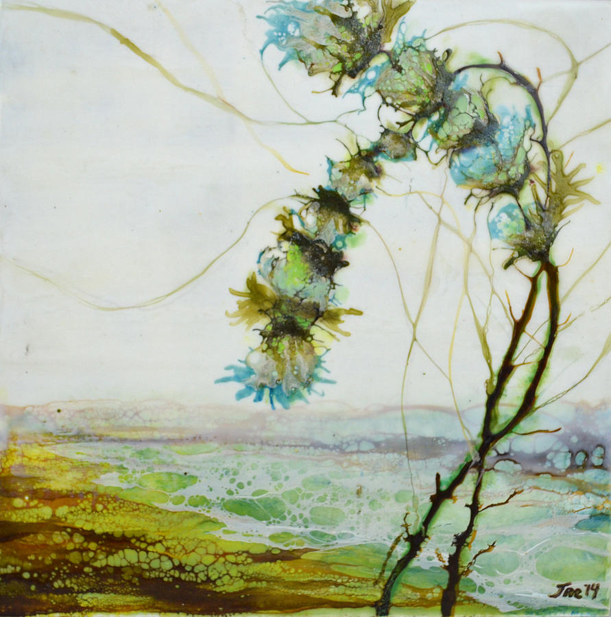 A Flower Dance Painting by Jennifer  Creech