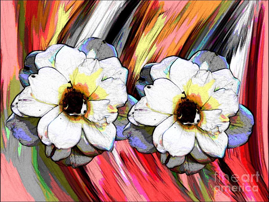 A Flower Thing Digital Art by Gayle Price Thomas
