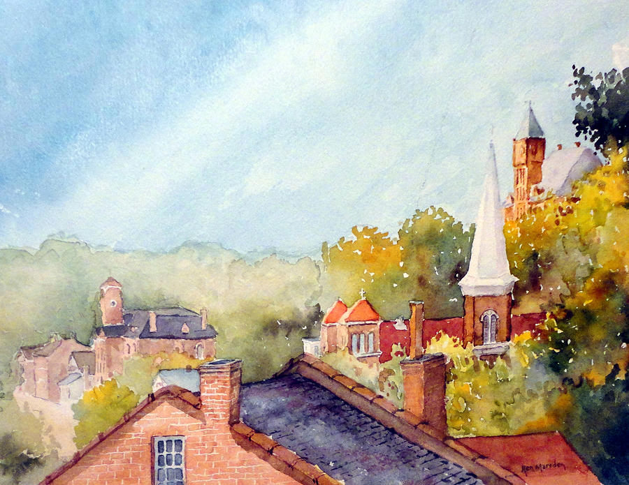 A Galena Memory Painting by Ken Marsden