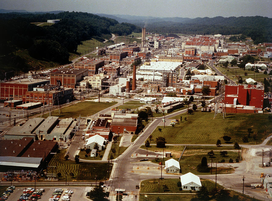 A General View Of Oak Ridge Nuclear Installation Photograph by U.s