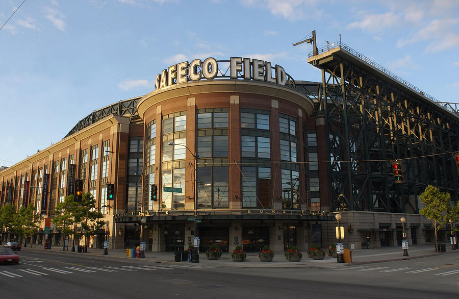A general view of Safeco Field  Photograph by Otto Greule Jr