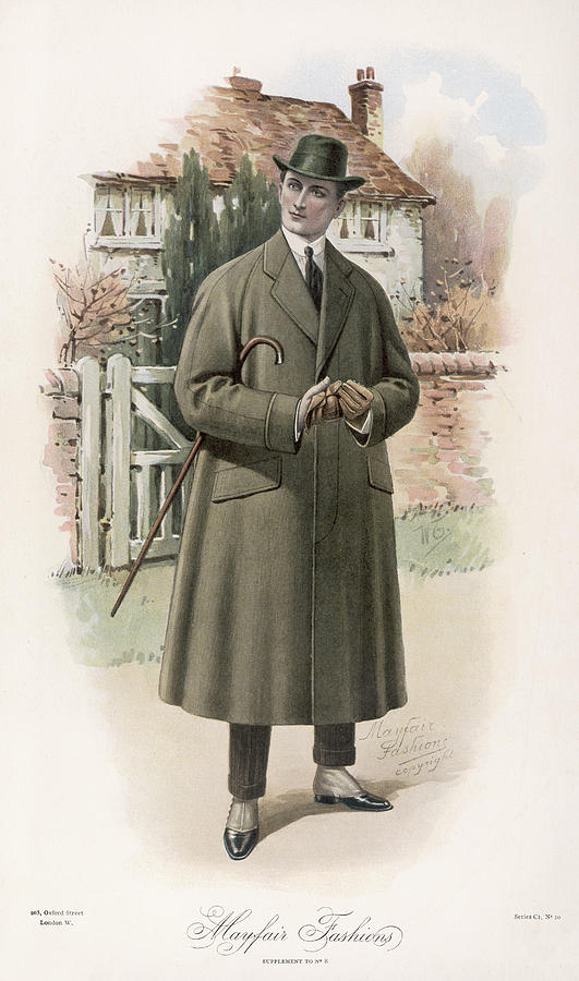 A Gentleman Dressed For The Country Drawing by Mary Evans Picture