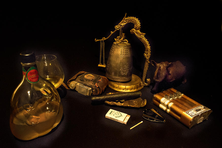 Still Life Photograph - A Gentlemans Things by William Fields