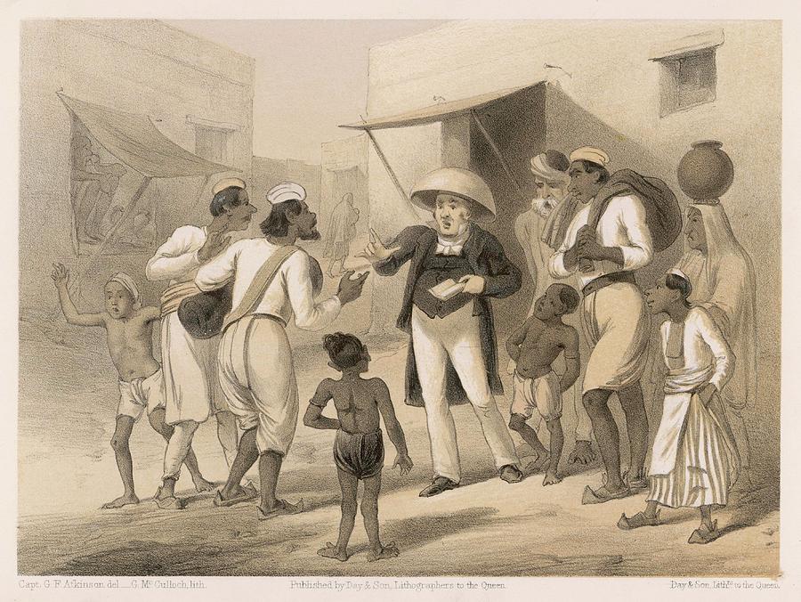 A German Protestant Missionary In An Drawing by Mary Evans Picture Library