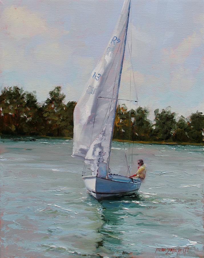 A Gift of Memories on Rhodes19 Painting by Laura Lee Zanghetti