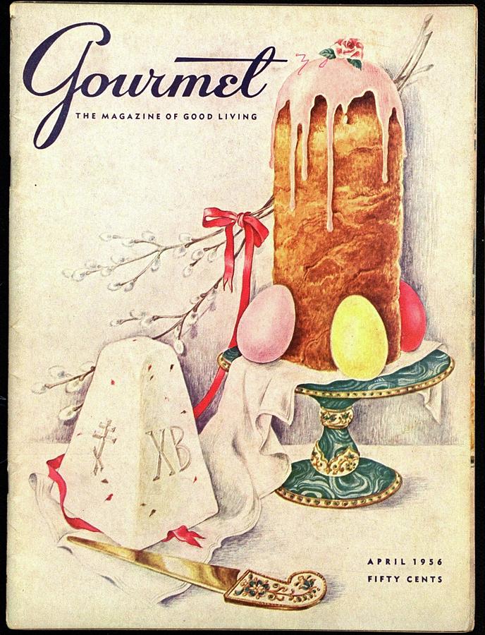A Gourmet Cover Of A Cake Photograph by Hilary Knight A Gourmet Cover Of A Cake Photograph by Hilary Knight