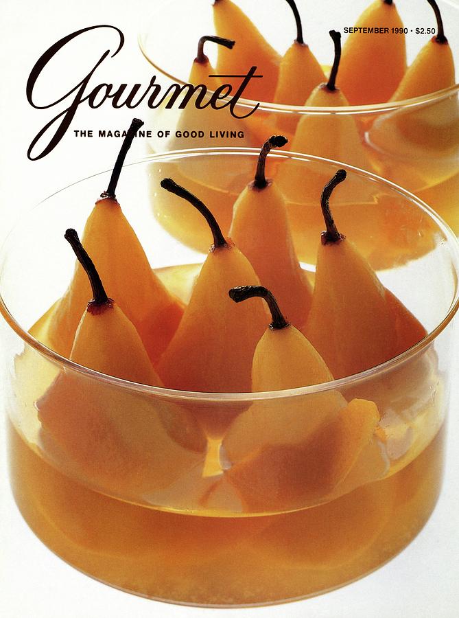 A Gourmet Cover Of Baked Pears Photograph by Romulo Yanes