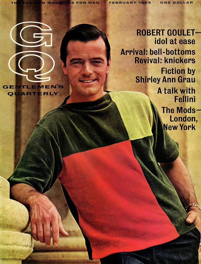 A Gq Cover Of Robert Goulet Photograph by Leonard Nones