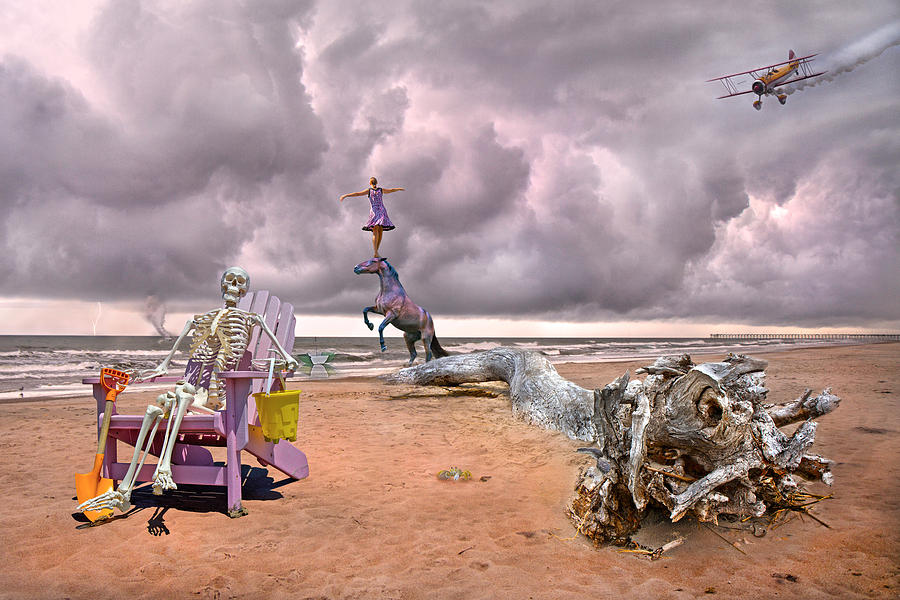Fantasy Digital Art - A Grain of Sand by Betsy Knapp