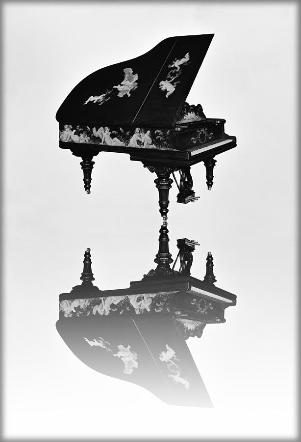 Music Photograph - A Grand Piano by Bill Cannon