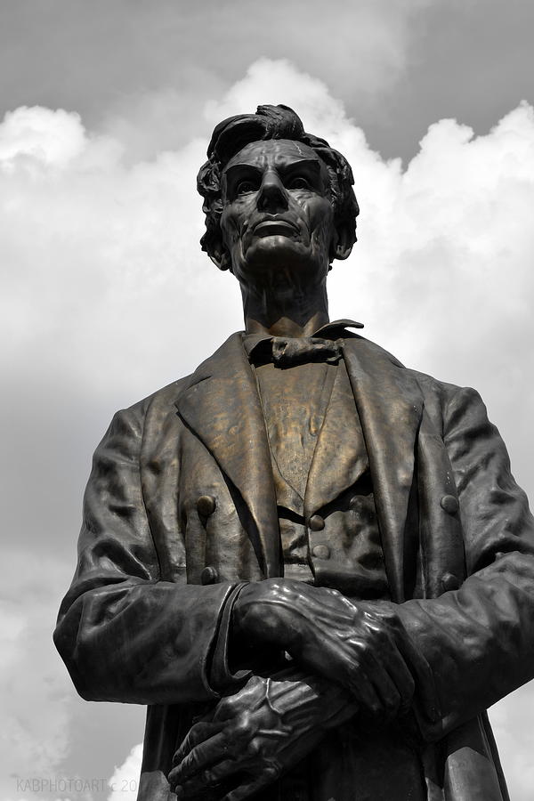 Abraham Lincoln Photograph - A Great Man by Kathy Barney