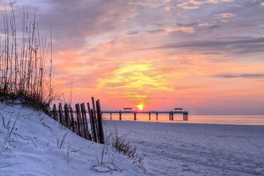 A Gulf Shores Sunrise Photograph by JC Findley