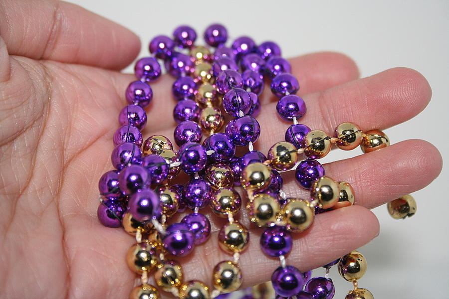 A Handful of Beads Photograph by Ester McGuire