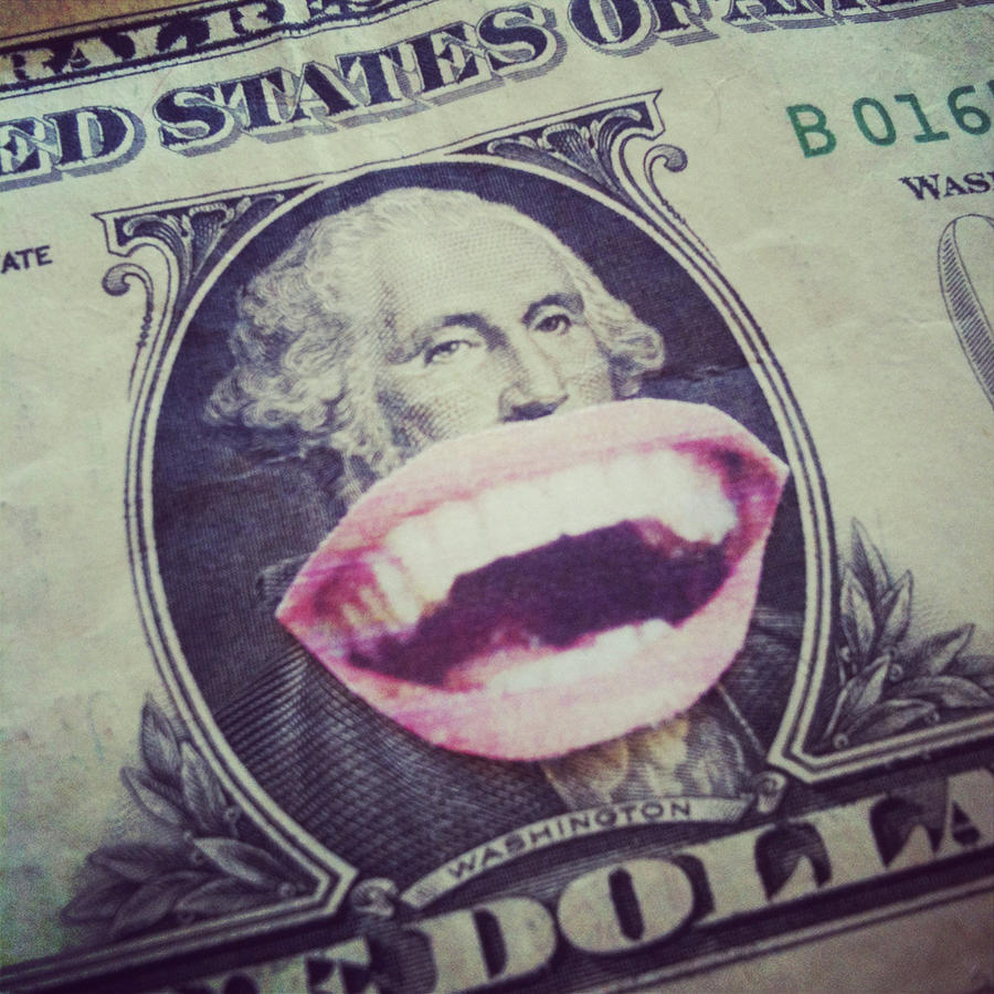 A Happy Dollar Bill Photograph by Lasse Kristensen