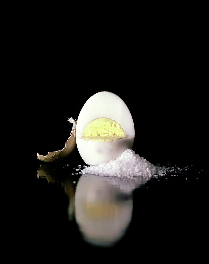 A Hard Boiled Egg Photograph by Fotiades
