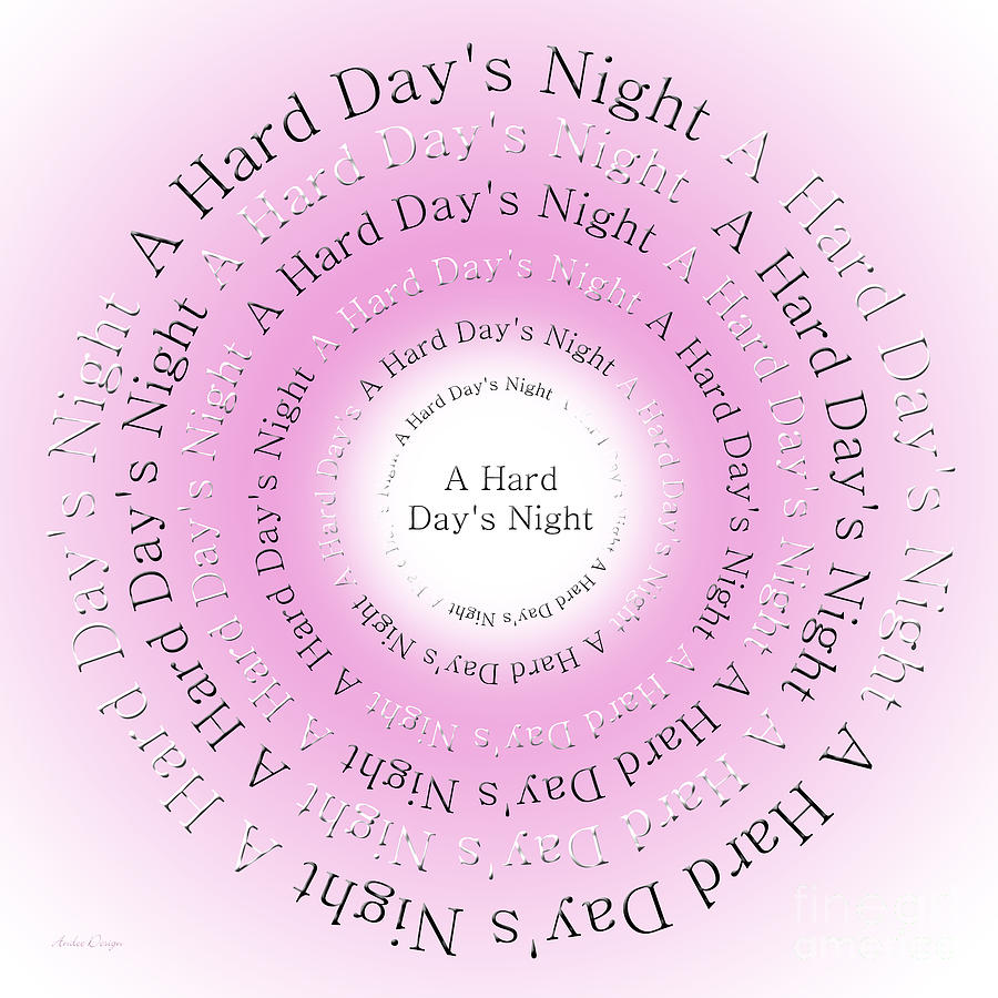 A Hard Days Night 2 Digital Art by Andee Design