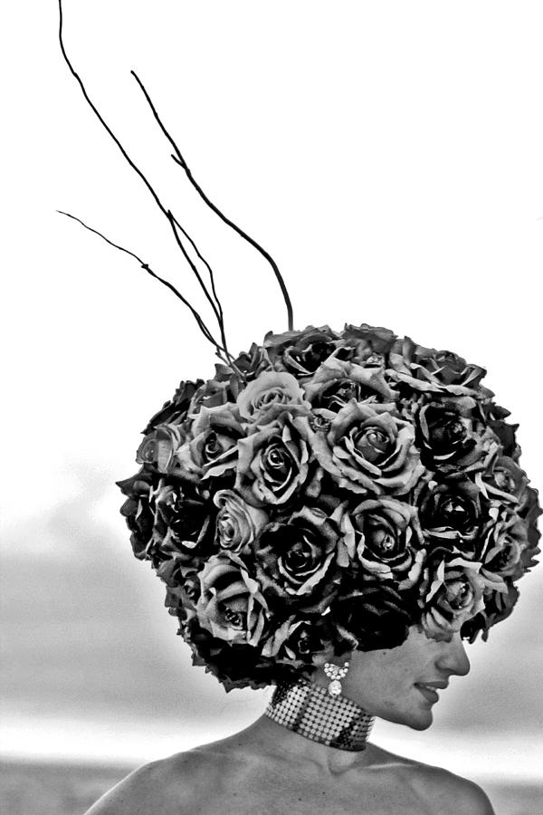 Rose Photograph - A Hat of Roses by Tom Gari Gallery-Three-Photography