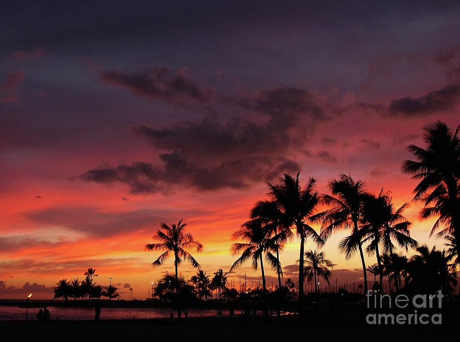 A Hawaiian Sunset 2 Photograph by Mel Steinhauer