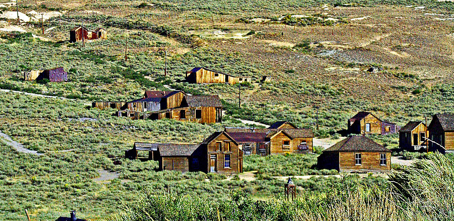 A Hillside view of Bodie Photograph by Joseph Coulombe