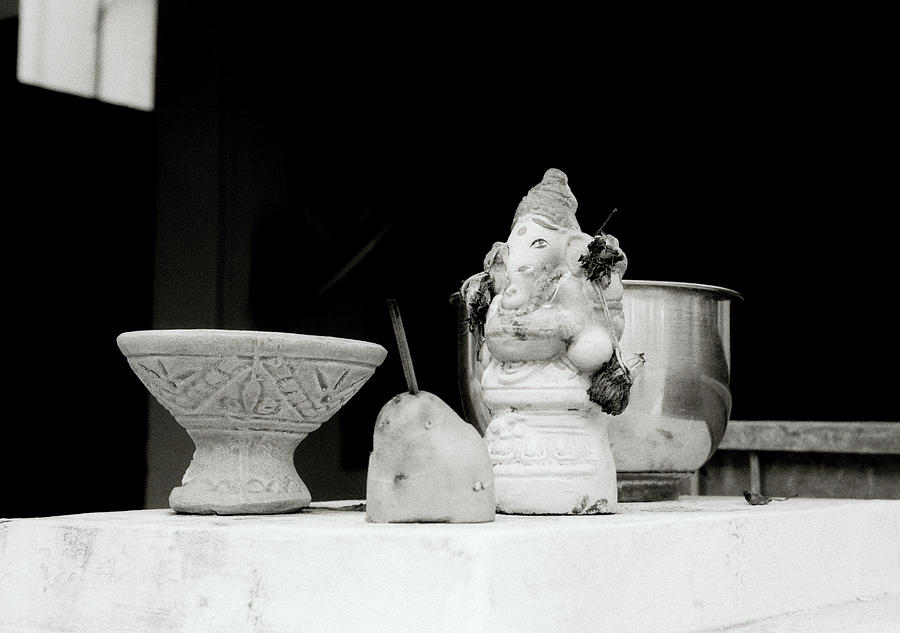A Hindu Offering Photograph by Shaun Higson