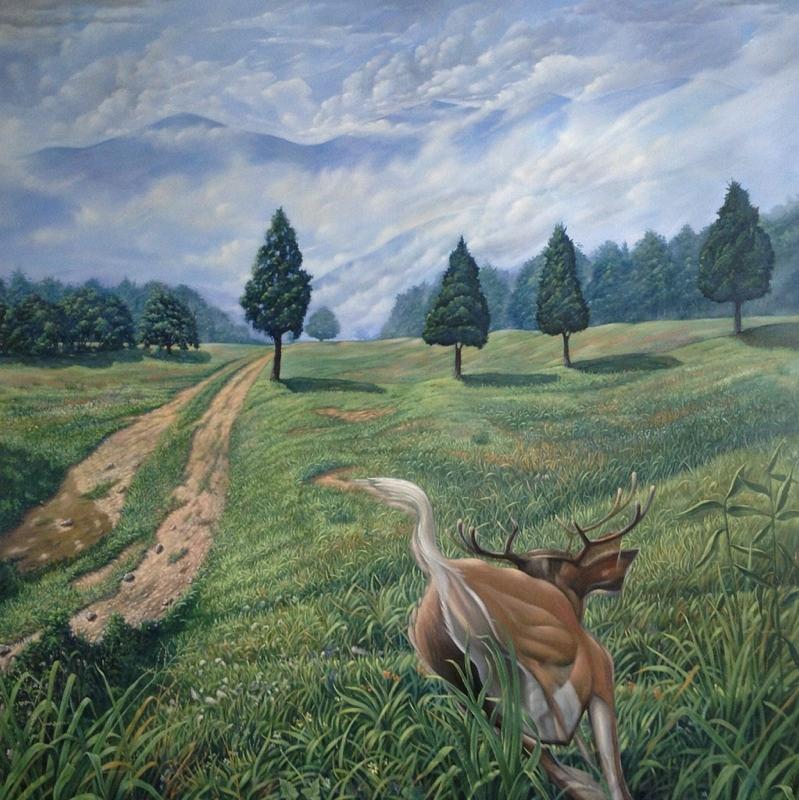 Deer Painting - A Hunters Dream by Jorge Cardenas