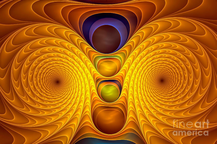 A Hypnotist Digital Art by Olga Hamilton
