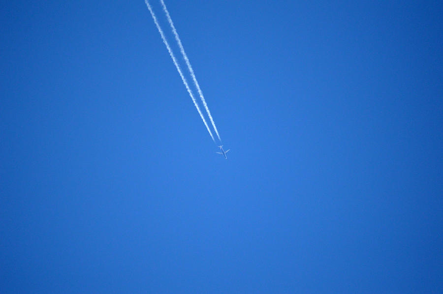 A Jet Stream Photograph by Lena Wilhite