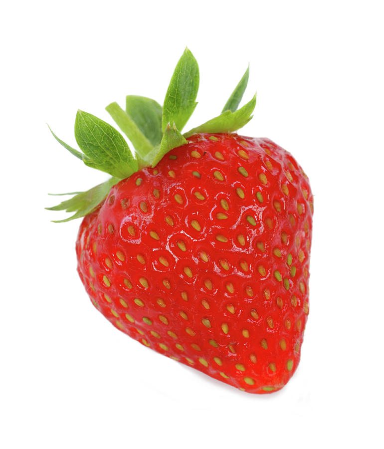 A Juicy, Ripe, Tempting Strawberry Photograph by Rosemary Calvert