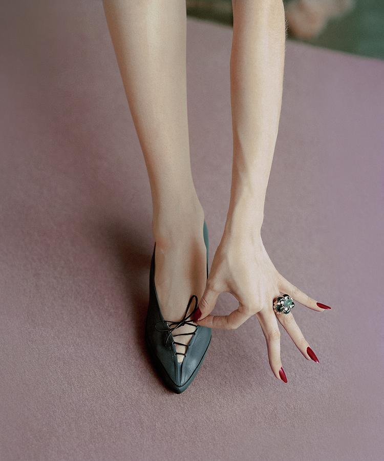 A Julianelli Shoe Photograph by Richard Rutledge