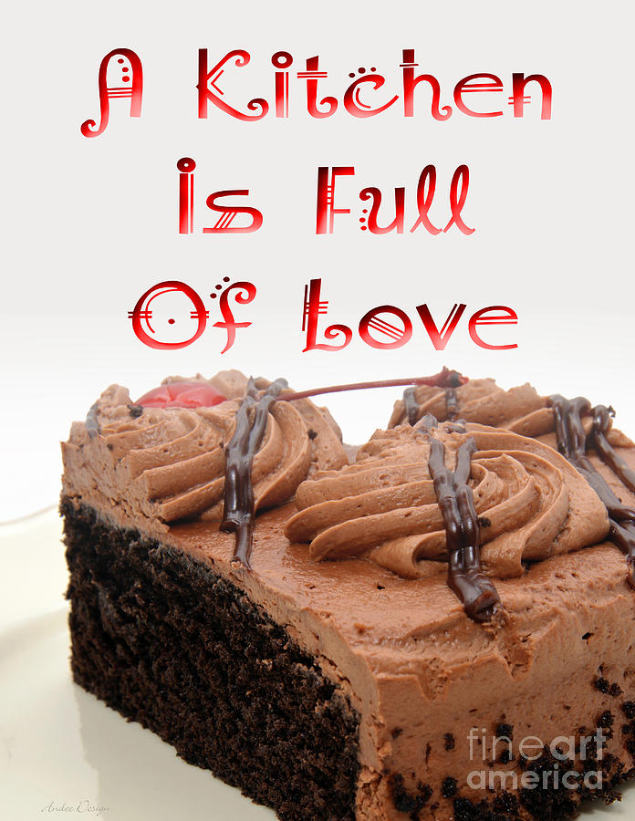 A Kitchen Is Full Of Love 4 Digital Art by Andee Design
