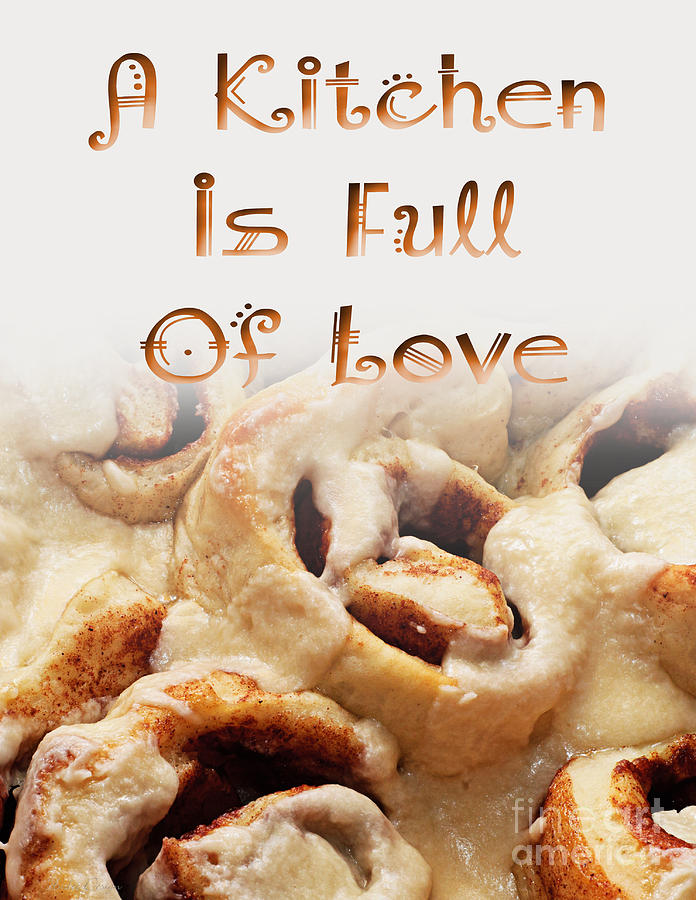 A Kitchen Is Full Of Love 5 Digital Art by Andee Design