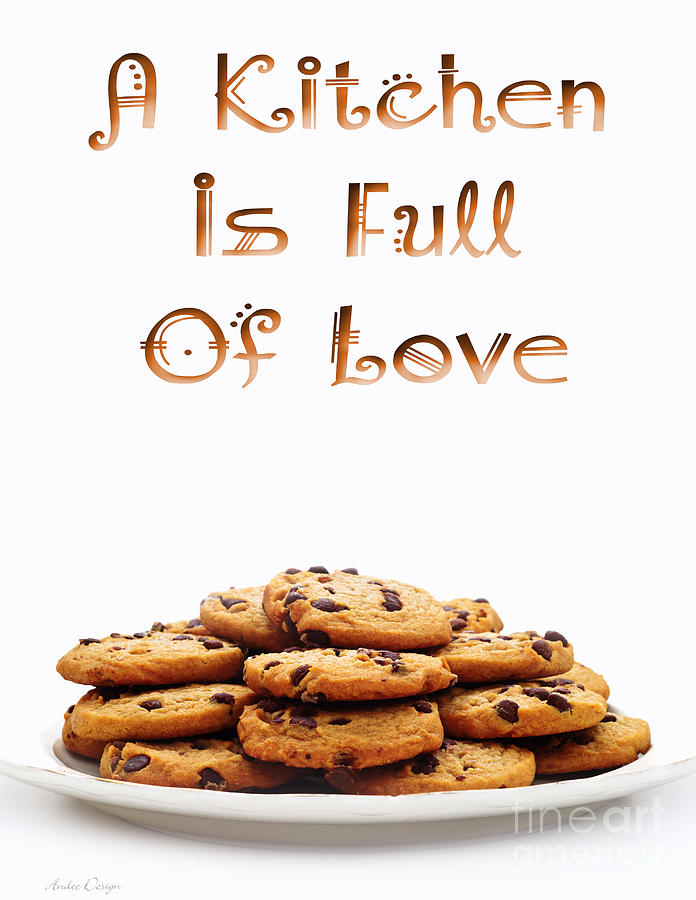 A Kitchen Is Full Of Love 6 Digital Art by Andee Design