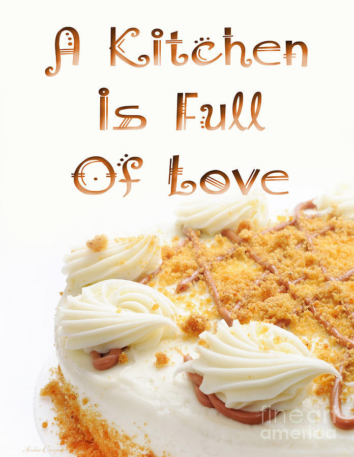 A Kitchen Is Full Of Love 8 Digital Art by Andee Design