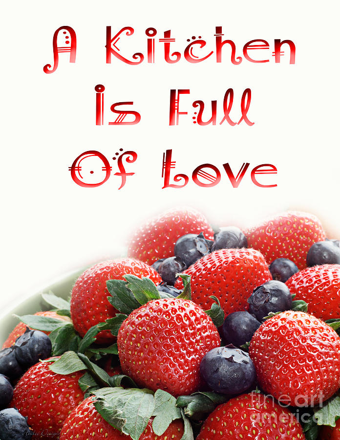 A Kitchen Is Full Of Love 9 Digital Art by Andee Design