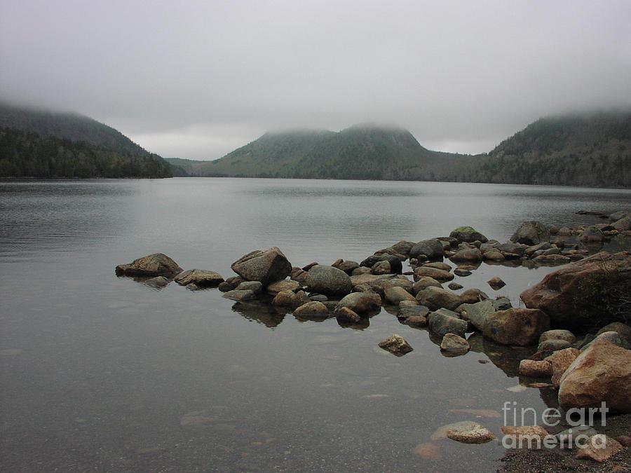 A Lake in Maine Photograph by John Greco