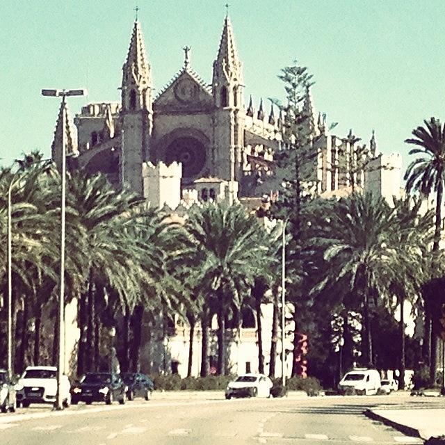 Landscape Photograph - A #landmark! The #cathedral In #palma by Balearic Discovery